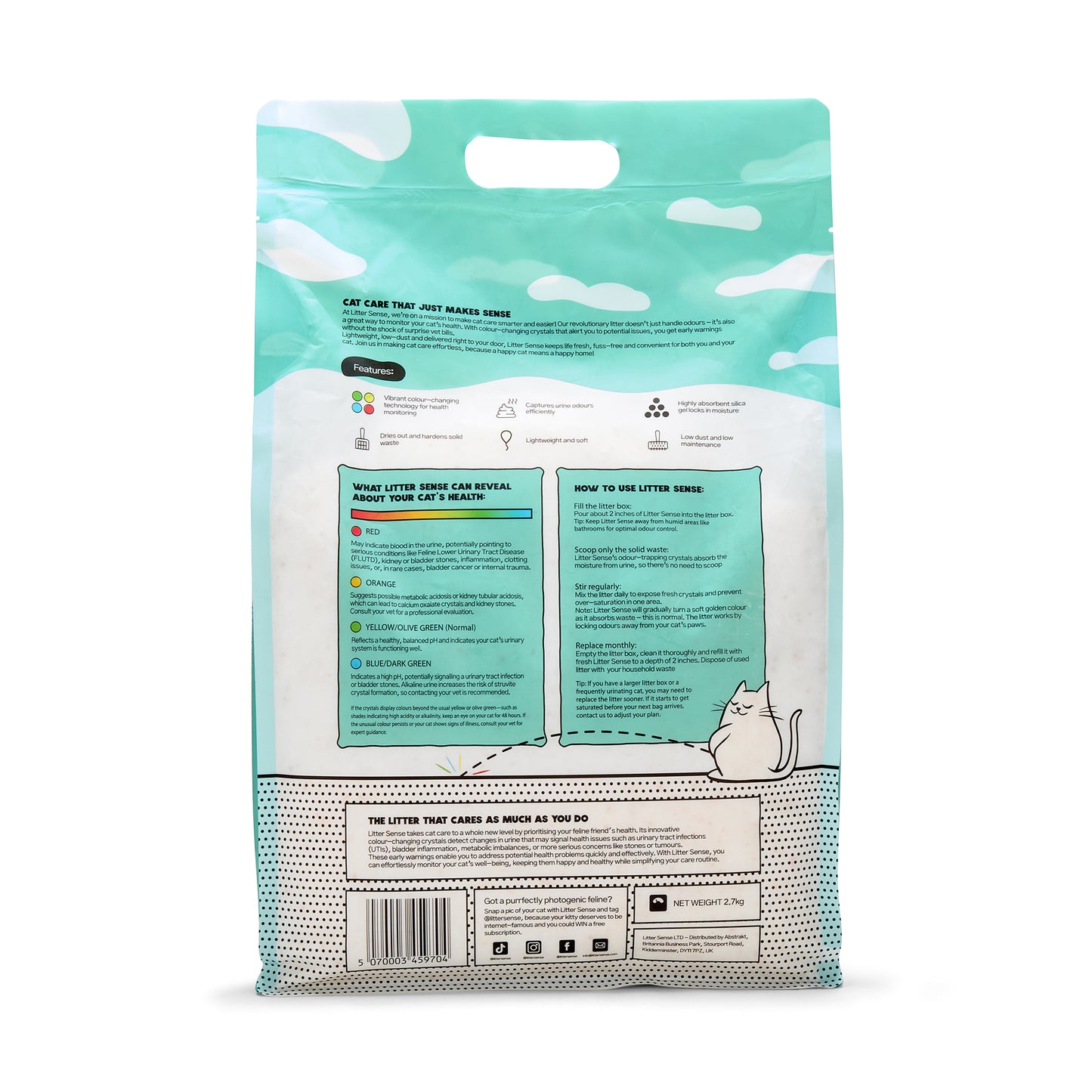 Litter Sense - Health Monitoring Cat Litter